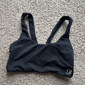 Black Sports Bra